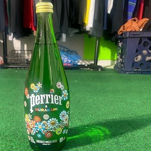 Limited Edition TAKASHI MURAKAMI Perrier X Murakami 750ml Glass Bottle